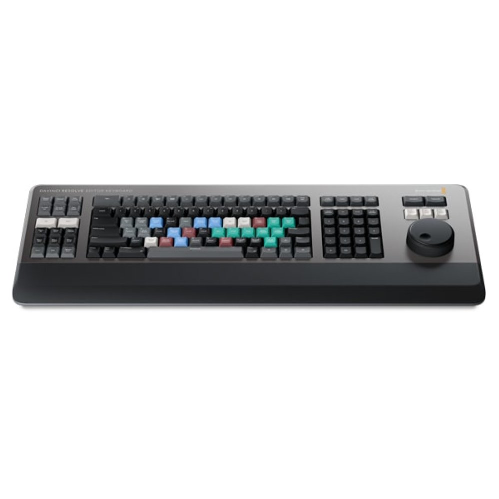 BLACКMAGIC DESING НА ВЫСТАВКЕ NAB SHOW 2019 Клавиатура DaVinci Resolve Editor Keyboard