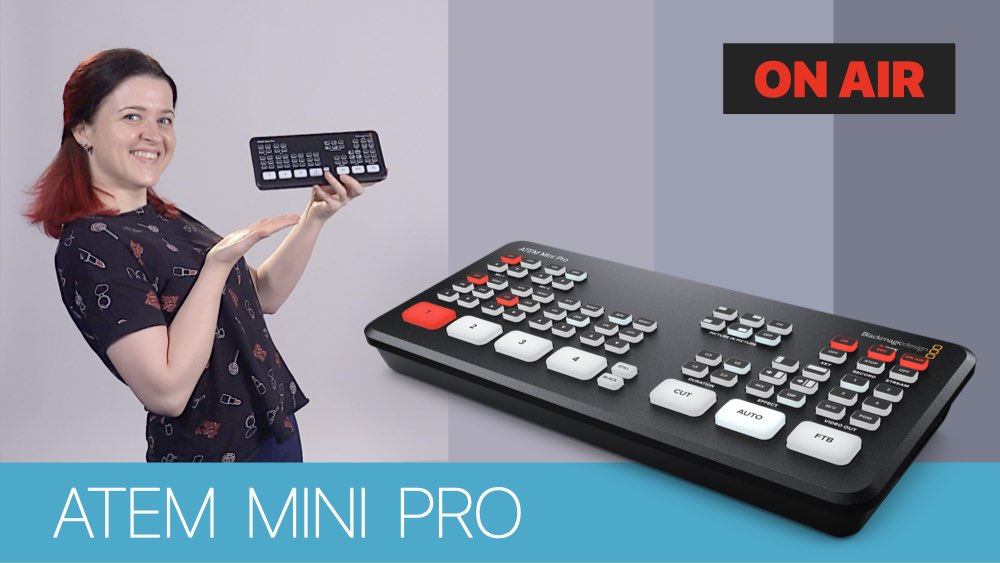 ATEM MINI PRO - КРАТКИЙ ОБЗОР ВИДЕОМИКШЕРА