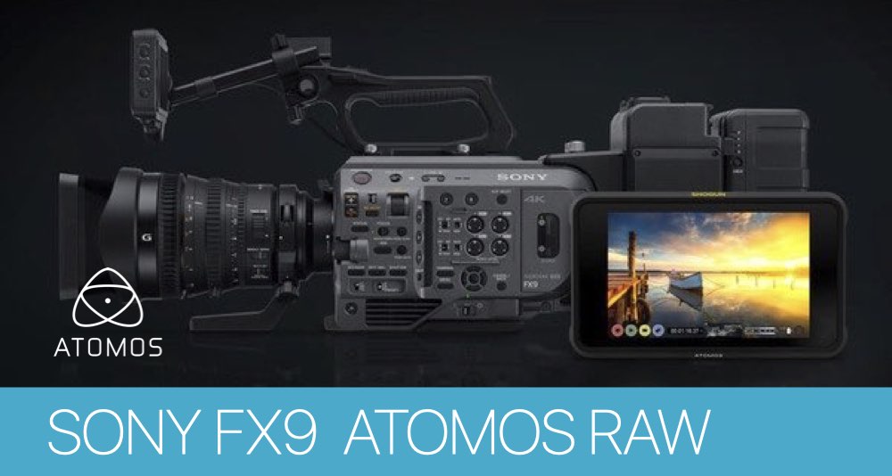 Atomos дополняет Sony PXW-FX9 записью RAW Atomos дополняет Sony PXW-FX9 записью RAW