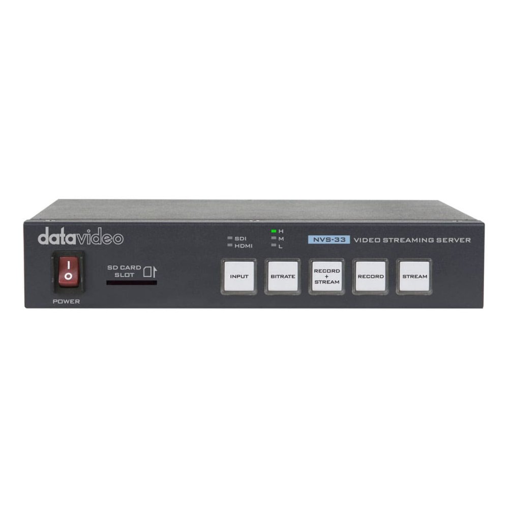 DATAVIDEO НА ВЫСТАВКЕ NAB SHOW В 2019 NVS-33 H.264 Encoder and MP4 Recorder