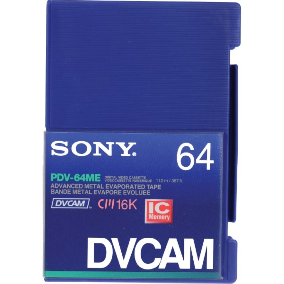  Видеокассета DVCAM Sony PDV-64ME 64 min 