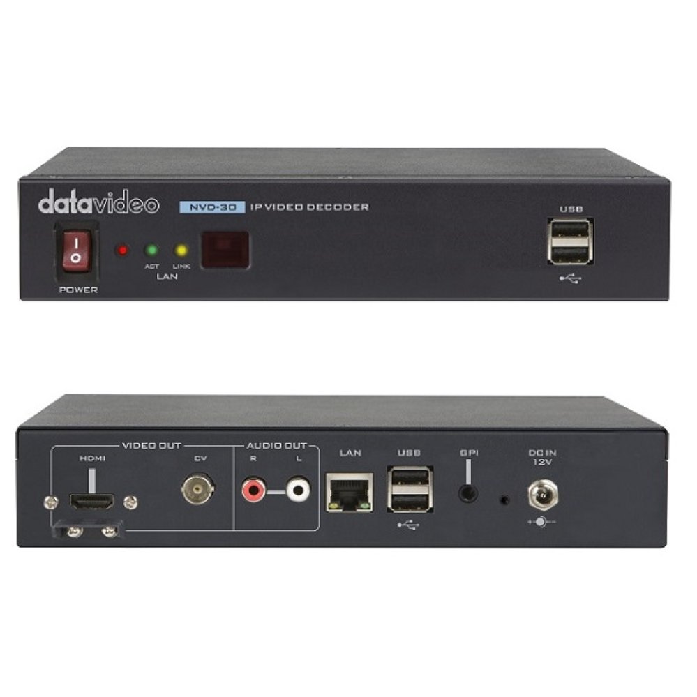  IP видеодекодер Datavideo NVD-30 