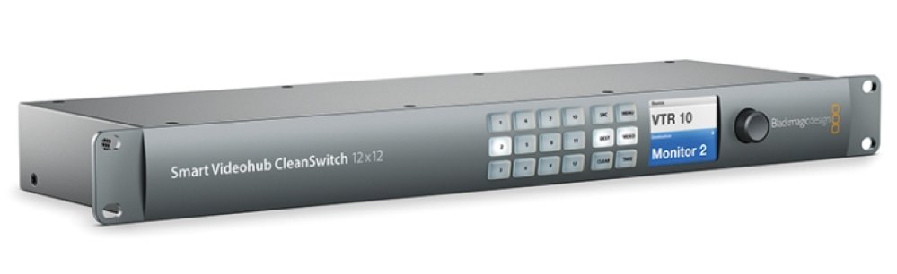 Комутатор Blackmagic Design Smart Videohub CleanSwitch 12x12 