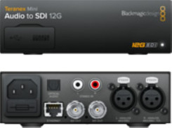 Blackmagic Design Teranex Mini - Audio to SDI 12G 