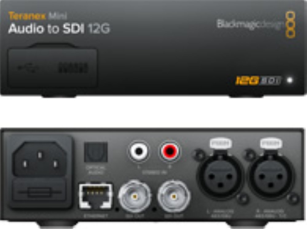 Teranex Mini - Audio to SDI 12G 