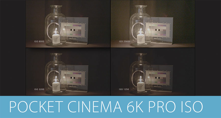 Blackmagic Design Pocket Cinema Camera 6K Pro ISO + Slow Motion Test