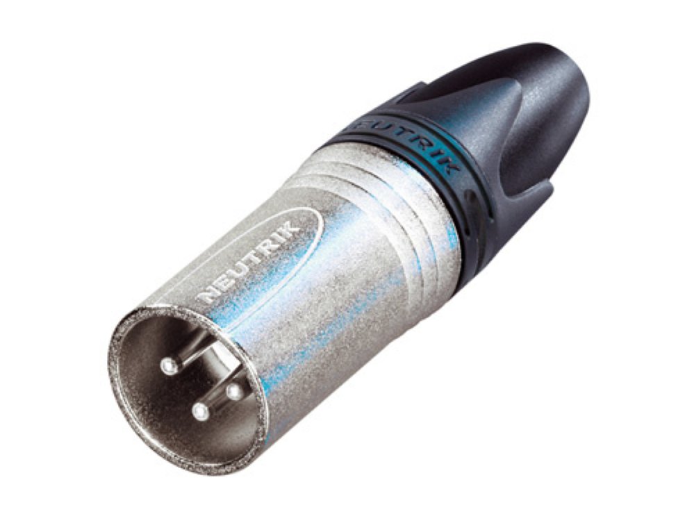  Разъем Neutrik NC3MXX кабельный XLR male 3 pin 