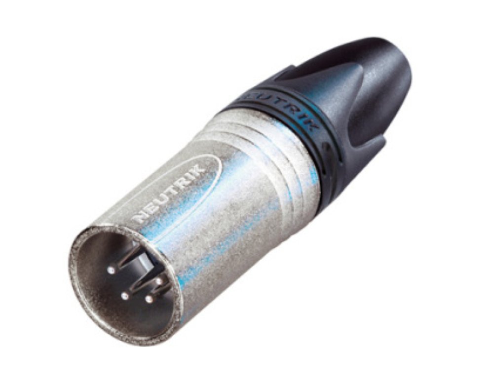 Разъем Neutrik NC4MXX кабельный XLR male 4пин 