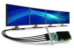 Matrox C420 LP PCIe x16 4 x Mini DisplayPort 11 видеокарта 