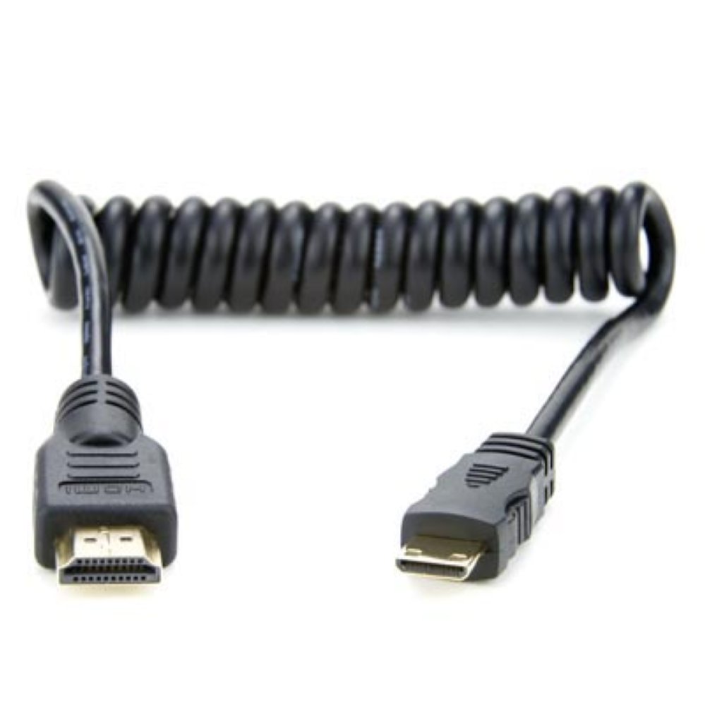  Кабель Atomos Mini HDMI to Full HDMI витой (30-45см) 