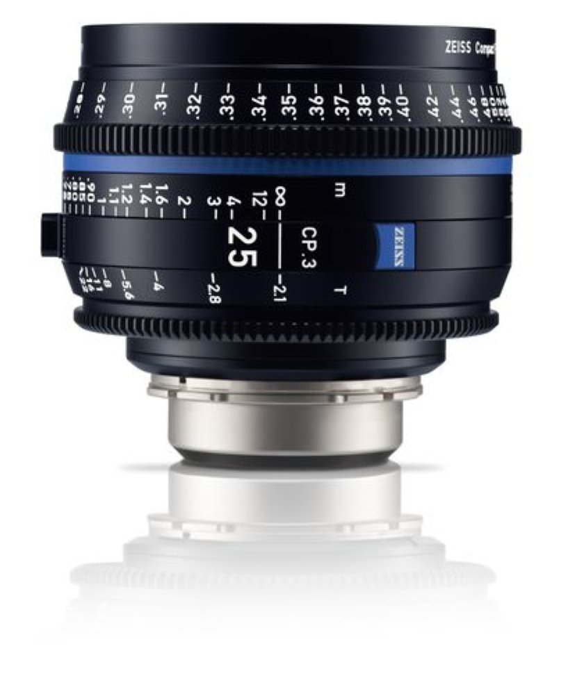  Объектив Zeiss Compact Prime CP.3 25mm T2.1 
