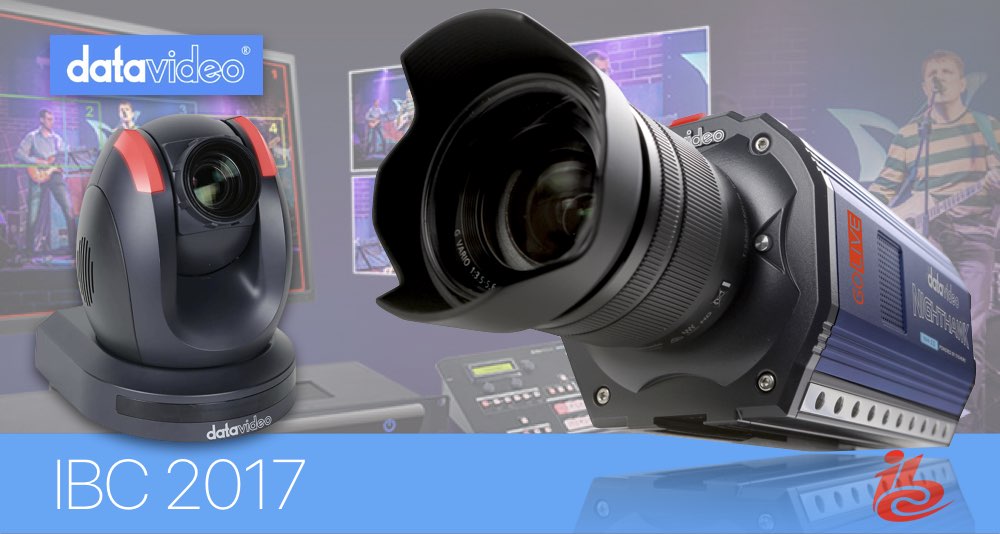 Datavideo на IBC 2017. Стриминг в микшерах, камерах и просто кодерах Datavideo на IBC 2017. Стриминг в микшерах, камерах и просто кодерах