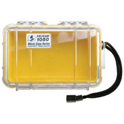 Peli 1050 MicroCase Black Liner Clear кейс 