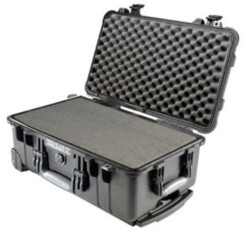 Peli 1510 Carry On Case With Foam Black 