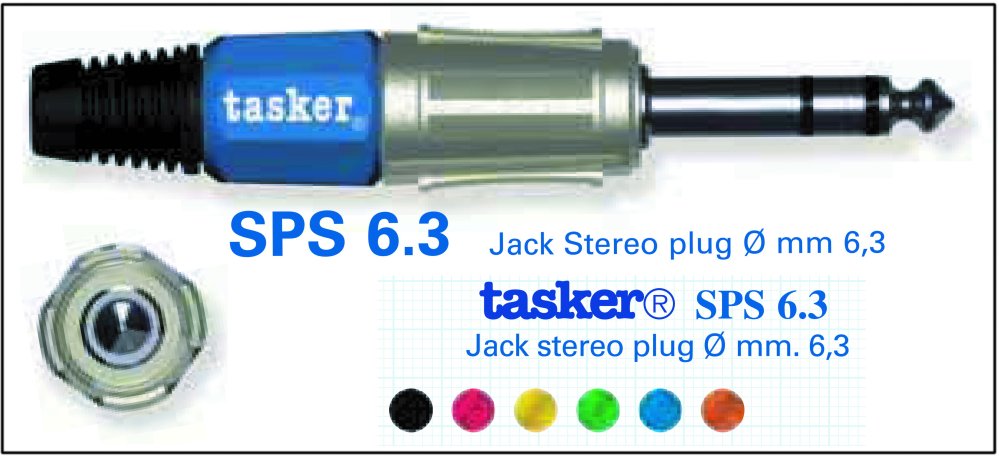  Разъём Tasker SPS 63 JACK 6,3 