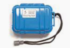 Peli 1010 MicroCase Black Liner Blue 