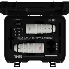 DZOFilm DZOFilm CATTA 35-80 и 70-135mm T29 White kit - комплект зум объективов E-Mount 
