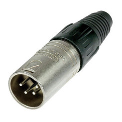 Neutrik NC4MX - Разъем кабельный XLR male 4пин 