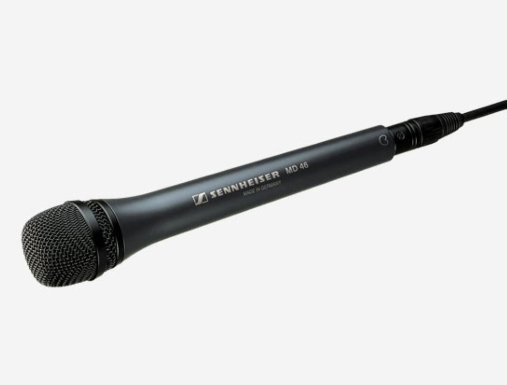  MD 46 микрофон репортерский 