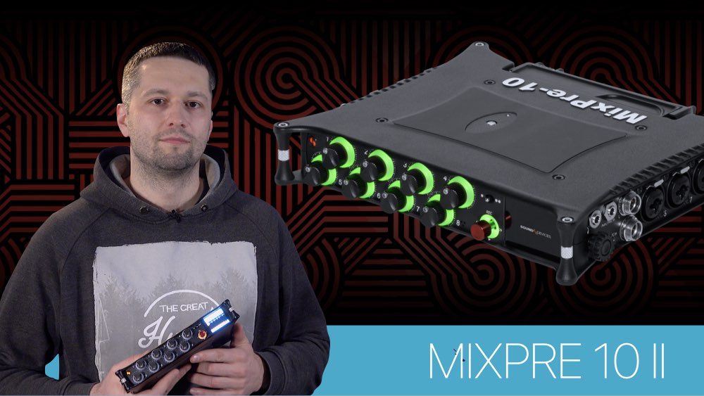 SOUND DEVICES - MIXPRE 10 II ПОЛЕВОЙ МИКШЕР-РЕКОРДЕР