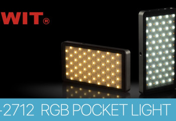SWIT S-2712 - новый карманный RGBW LED светильник