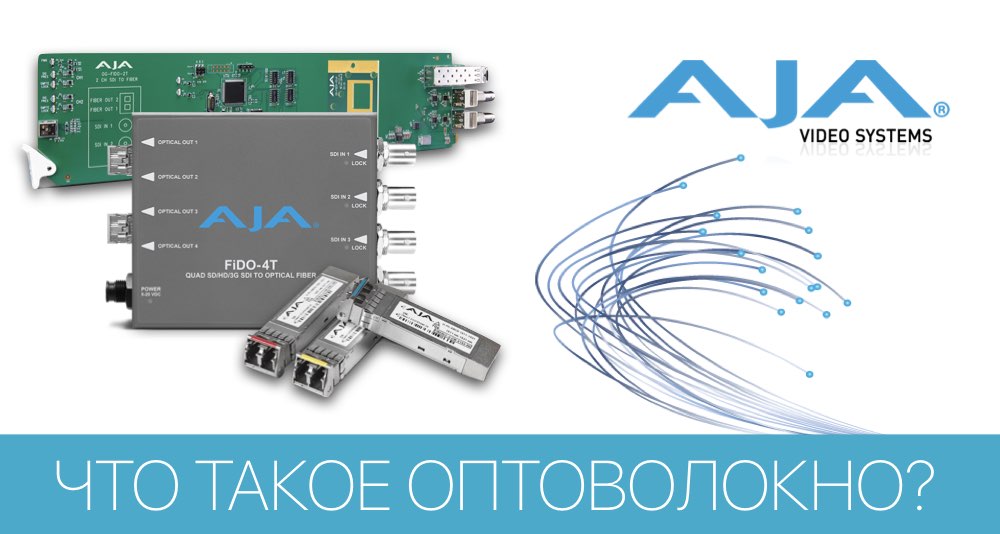 Теория и практика оптоволоконных решений от AJA