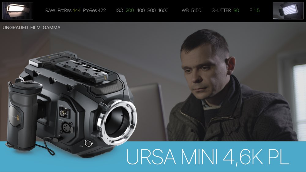ТЕСТ URSA MINI 4.6K PL С ОПТИКОЙ ZEISS CP.2