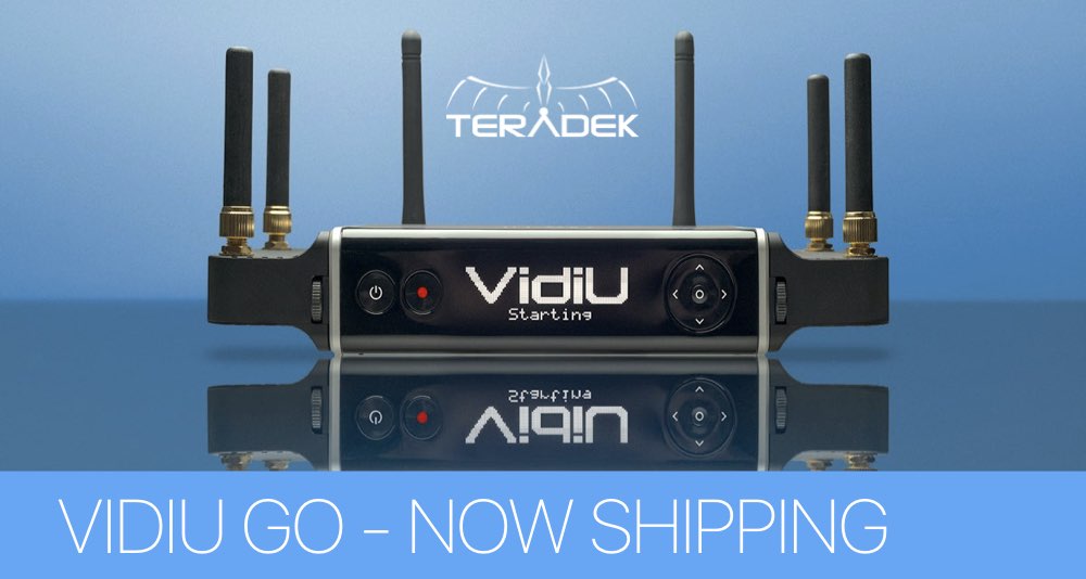 VidiU Go - новейшее стриминг-устройство от Teradek VidiU Go - новейшее стриминг-устройство от Teradek